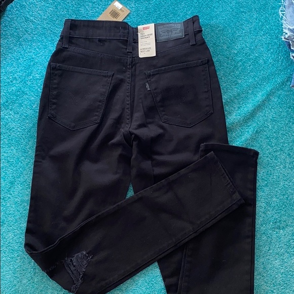 Levi high rise skinny jeans NWT size 27 - Picture 6 of 7